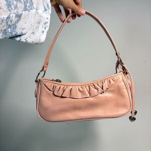 Y2K Lovcat Paris Girly Pink Ruffle Mini Shoulder Bag Kawaii Girly Feminine Fair
